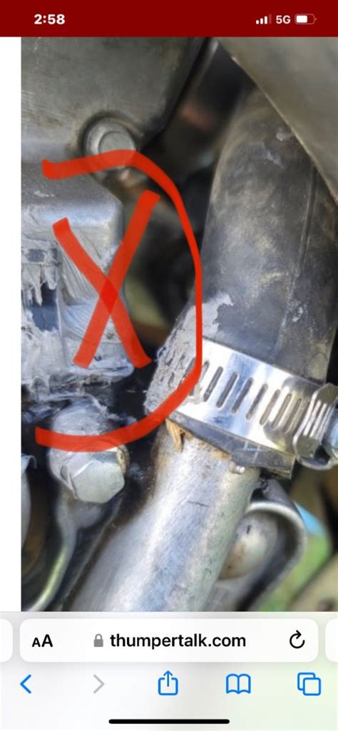 YZ 250 Leaking Oil From Hose Need Help Yamaha 2 Stroke ThumperTalk