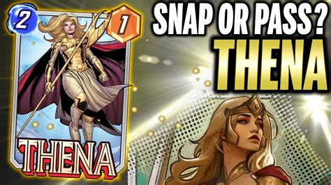 THENA Details Mechanics Snap Or Pass Marvel Snap YouTube