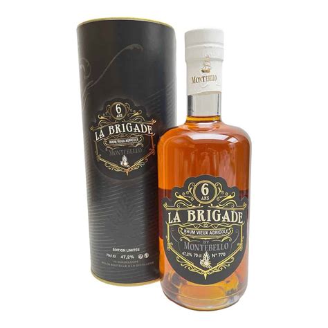 Montebello La Brigade Ans Rhum Vieux Agricole Limited Edition Cl