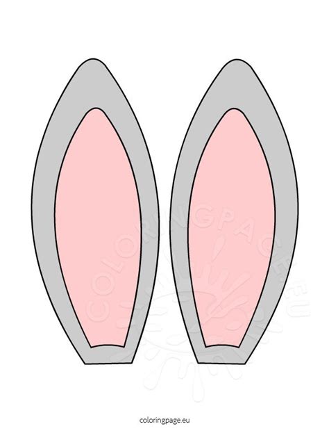 Bunny Ear Template