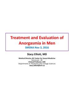 Treatment and Evaluation of Anorgasmia in Men … / treatment-and-evaluation-of-anorgasmia-in-men ...