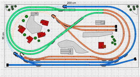 Mittelgro E Anlagen Teil Modellbahn Hoeber M Rklin Gleisplan