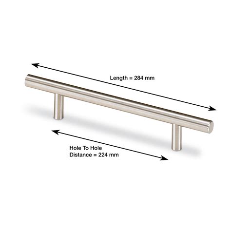 Hettich Hale Stainless Steel Look Handle | Handlesfor99