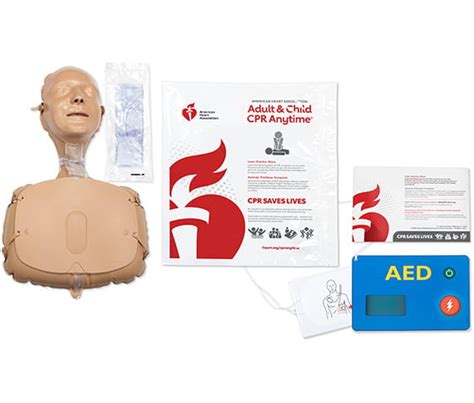 Adult And Child Cpr Anytime® Training Kit American Heart Association