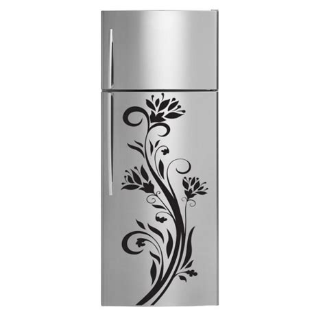 Floral Fridge Refrigerator Removable And Waterproof Sticker Wall