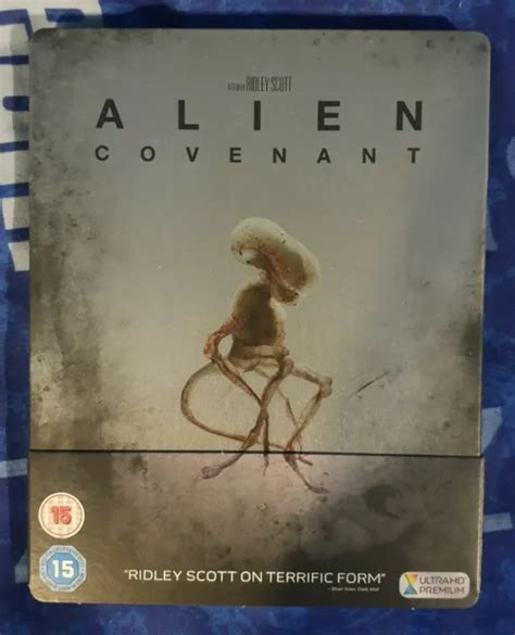 ALIEN COVENANT 4K UHD BLU RAY Limited Edition UK Exclusive STEELBOOK