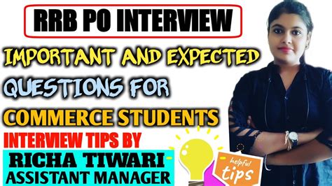 Ibps Rrb Po Interview Questions For Commerce Students Ibps Rrb Po