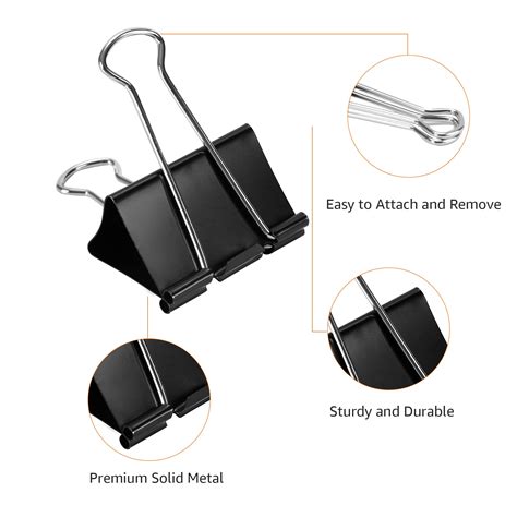 Binder Clips Sizes