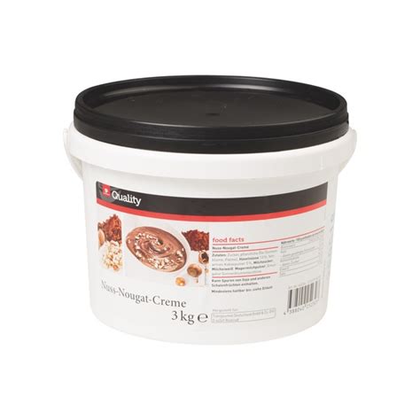 Transgourmet Österreich Quality Nuss Nougat Creme 3 kg