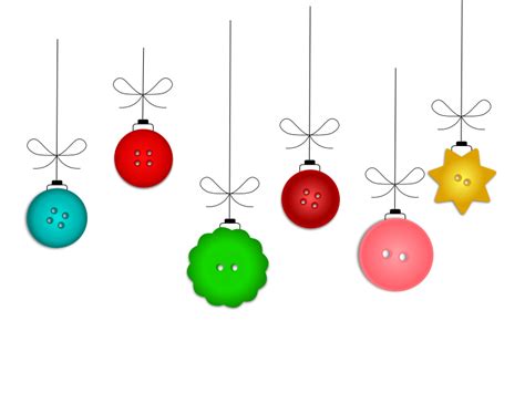 Christmas Buttons - Openclipart