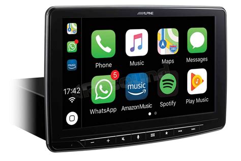 Alpine Ilx F D Monitor Halo In Stile Tablet Con Apple Carplay E And