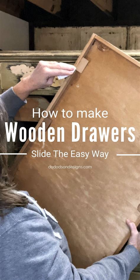 How To Make Wooden Drawers Slide The Easy Way Artofit