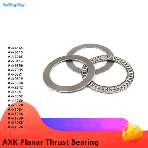 1 Set Plane Thrust Needle Roller Bearing AXK 2542 3047 3552 4060 4565