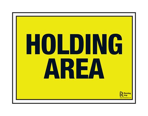 Quarantine Holding Area Sign Isolate On White 58 Off