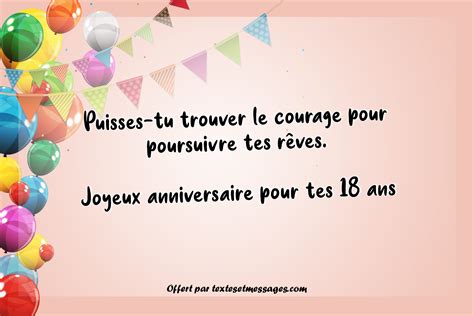 Textes D Anniversaire Ans Les Plus Beaux Messages Ans