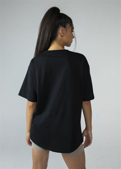 Koszulka Oversize Black Odzie Fresh Topy T Shirty Koszulki