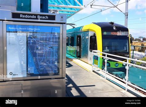 Los Angeles Metro Rail Public Transport Of Los Angeles County