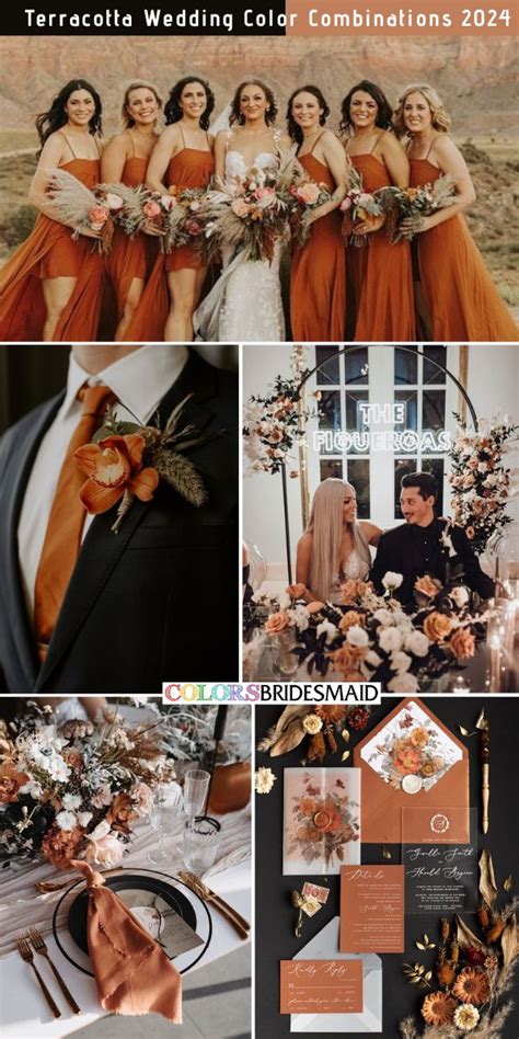 8 Popular Terracotta Wedding Color Combos For 2024 Boda Blanca Boda Mi Boda