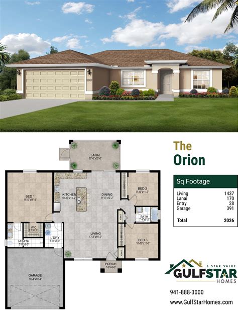 New Home Floor Plans | GulfStar Homes