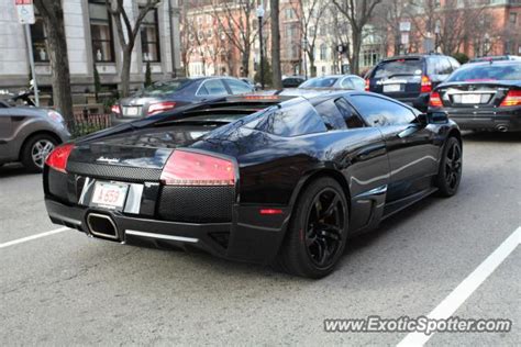 Lamborghini Murcielago spotted in Boston, Massachusetts on 12/22/2012