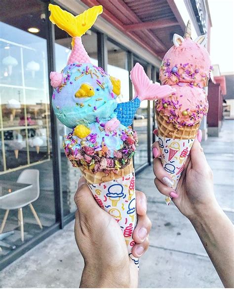 Unicorn Lovers On Instagram Unicorn Mermaid Ice Creams Left