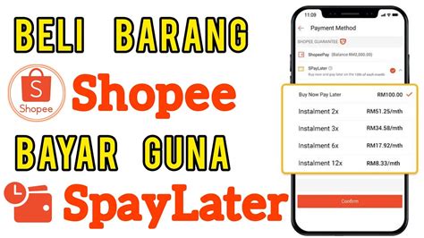 Cara Bayar Guna SpayLater Shopee Paylater Shopee YouTube