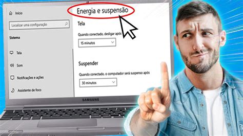 Como Desativar O Desligamento Autom Tico Da Tela Do Notebook Youtube