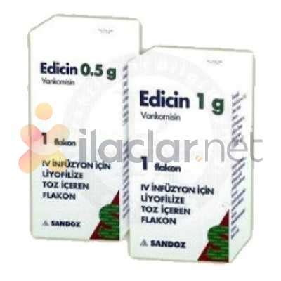 EDICIN 1 G IV INFUZYON ICIN LIYOFILIZE TOZ ICEREN 5 FLAKON Nedir Ve Ne