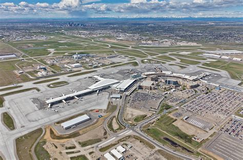 Aerial Photo | International Terminal, Calgary International Airport