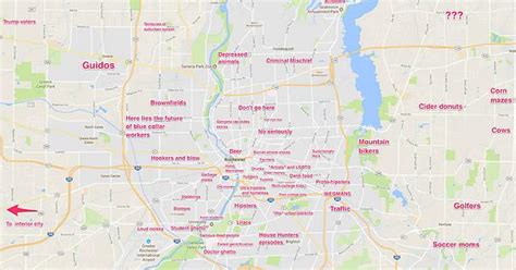 Judgmental Map Of Rochester Ny Album On Imgur