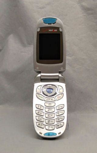 New Other Lg Vx5200 Silver Basic Flip Phone Verizon Wireless Extras