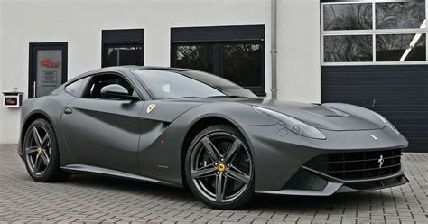 Ferrari F12 Berlinetta Matte Graphite Metallic By Cam Shaft Sport Car