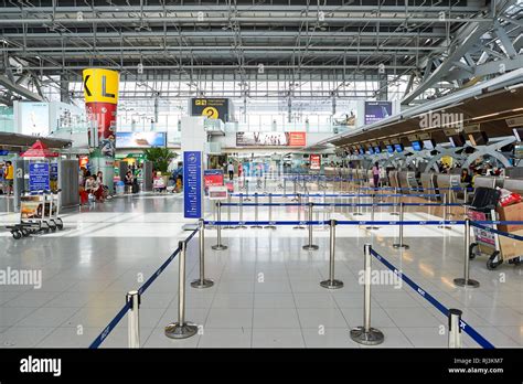 Bangkok Thailand June 19 2015 Inside Of Suvarnabhumi Airport