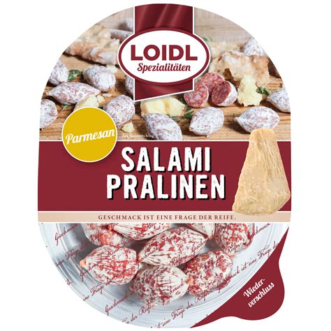 Loidl Salami Pralinen Parmesan