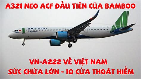 Hot Chi C Airbus A Neo Acf U Ti N C A Bamboo Airways V N