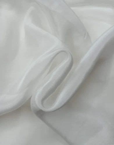 Plain Viscose Muslin Fabric Viscose Dyeable For Garments At Rs