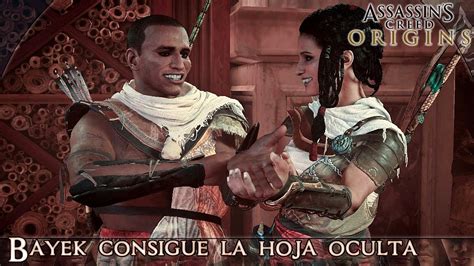 Bayek consigue la hoja oculta Assassin s Creed Origins en ESPAÑOL