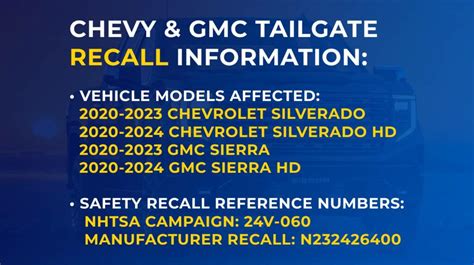 Gmc Tailgate Recall Ilyse Leeanne