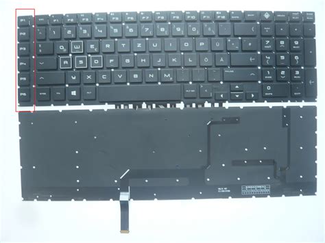 Teclado Iluminado Cor Grega Para Hp Omen Dc Dh Dc T