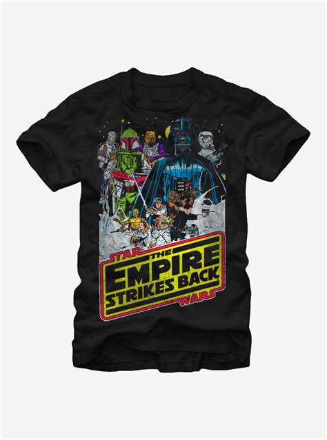 Authentic Star Wars The Empire Strikes Back Logo T Shirt S Xl New Men