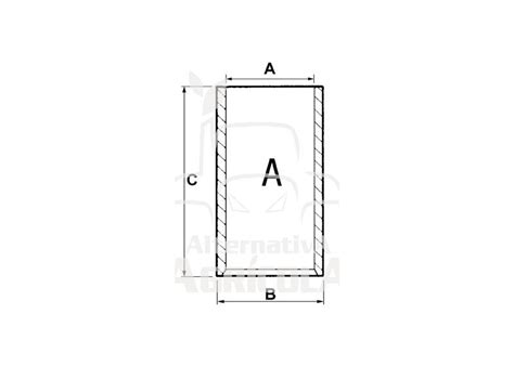 CAMISA DE CILINDRO SEMITERMINADA Ø 104 X 107 10 MM L 198 MM