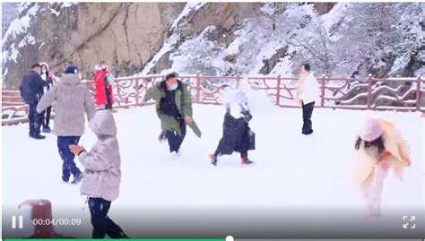 下雪啦！冬日里的老君山有多美？ 景区动态 河南旅游网