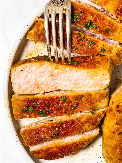 Oven Baked Boneless Pork Chops Recipe Savory Nothings