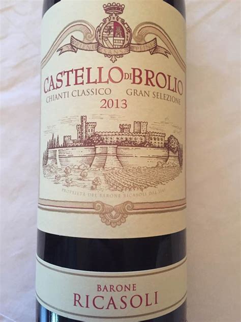 Castello Di Brolio Chianti Classico Gran Selezione Vertdevin