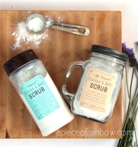 Diy Green Cleaning Scouring Powder Magical 2 Minute Surface Scrub A