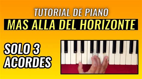 Como Tocar Más Alla Del Horizonte Virginia Brito Tutorial Facil De