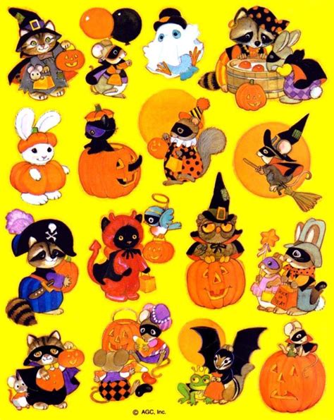 We Wish These Cute Vintage Halloween Stickers From The 70s And 80s Were