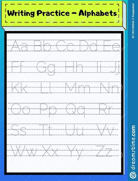 Traceable Alphabet Chart For Upper And Lower Case Worksheets