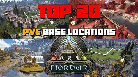 Ark Fjordur Best Pve Base Locations