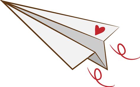 Flugzeug Clipart Heart